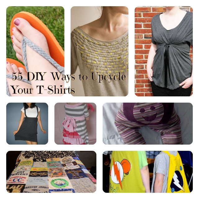 55 DIY Ideas To Upcycle Your Favorite Old T Shirt