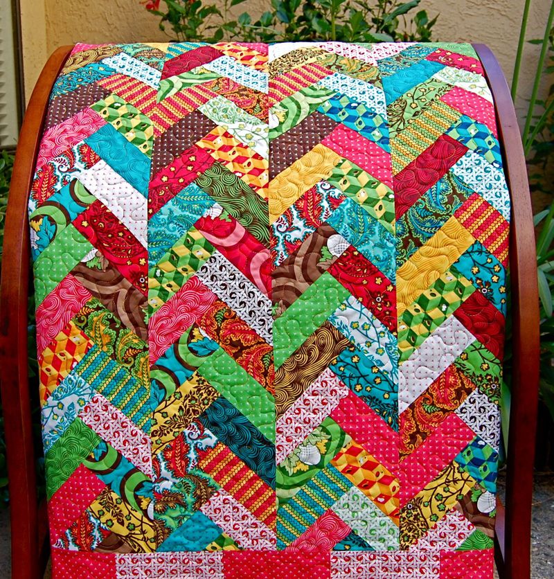 French Braid Quilt BigDIYIdeas