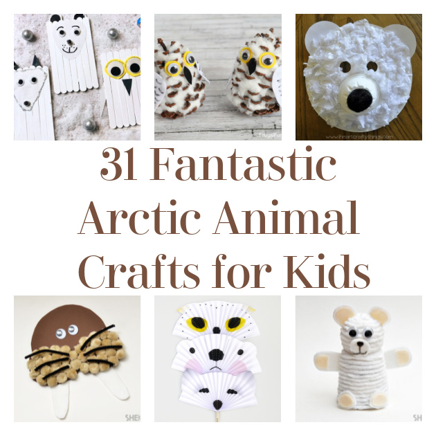 31 Fantastic Arctic Animal Crafts for Kids