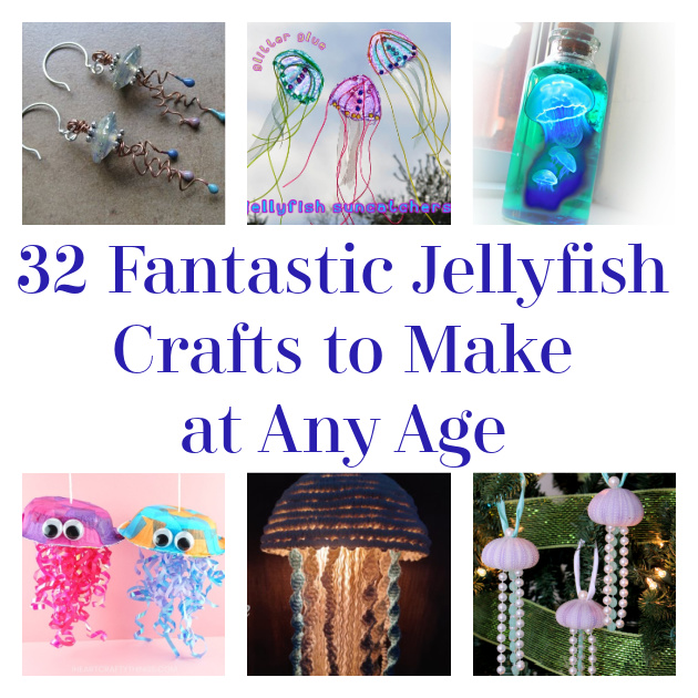 Glow-in-the-Dark Jellyfish - Recycled Craft - Artsy Momma