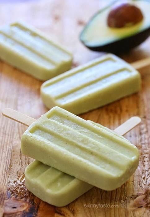 Avocado Coconut Popsicles