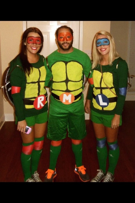 DIY Ninja Turtle Costumes for under $30