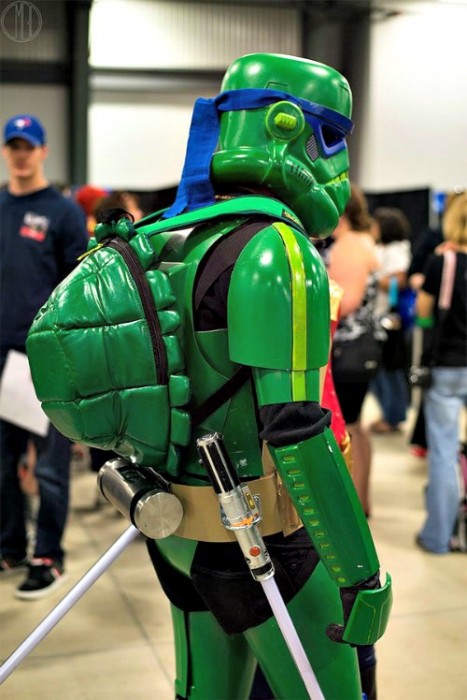 DIY Teenage Mutant Ninja Stormtrooper Costume