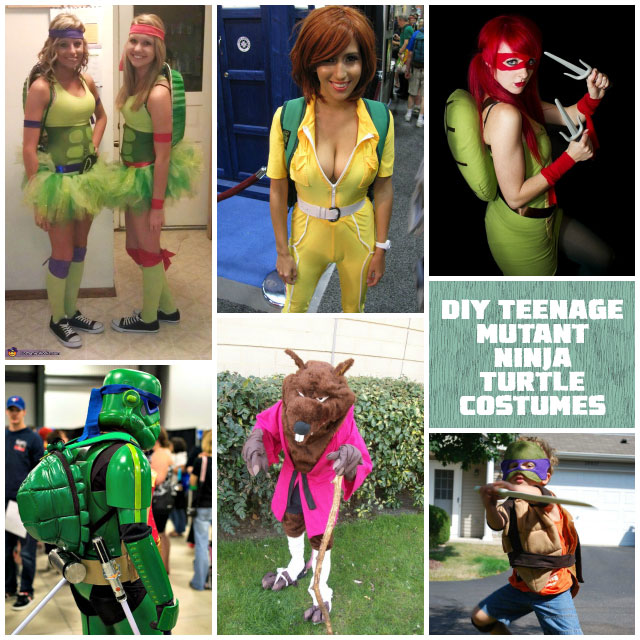 59 Homemade Diy Teenage Mutant Ninja Turtle Costumes