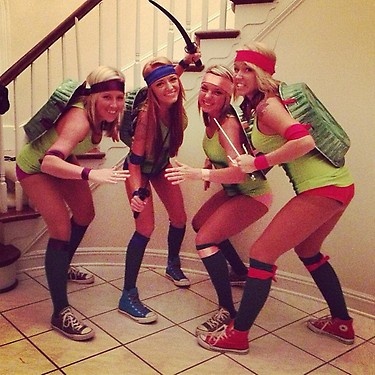 I am going to be a ninja turtle this year