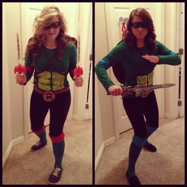 Let's be ninja turtles for Halloween