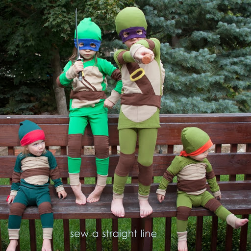 Ninja Turtle Costume Kids
