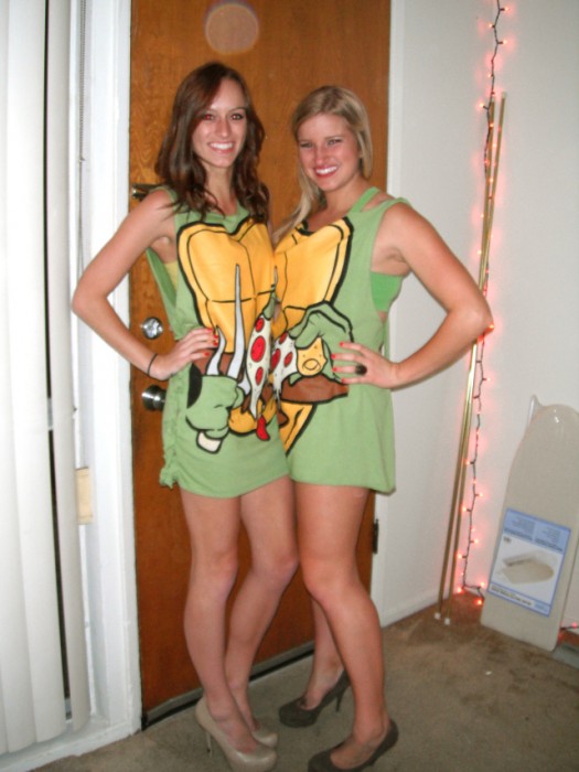 bad diy turtle costumes