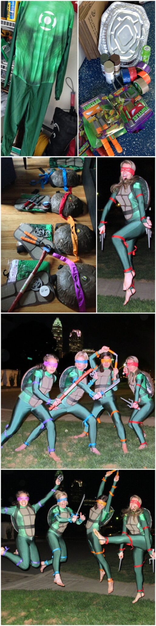 diy homemade tmnt costumes