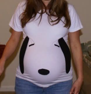Snoopy Belly (halloween costume)