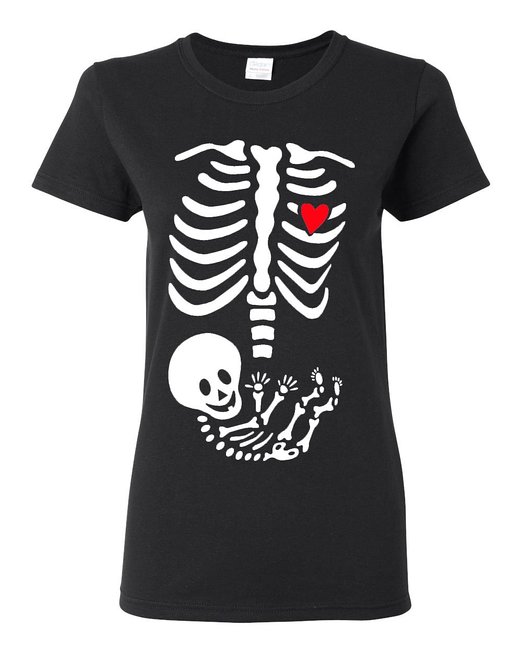 skeleton baby tshirt