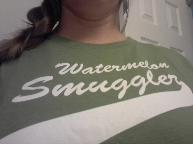 watermelon smugger tshirt