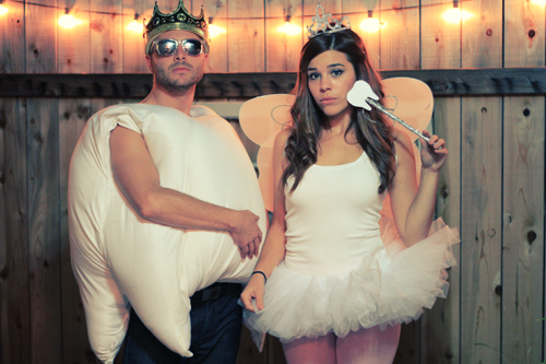 tooth and tooth fairy couples costume halloween
