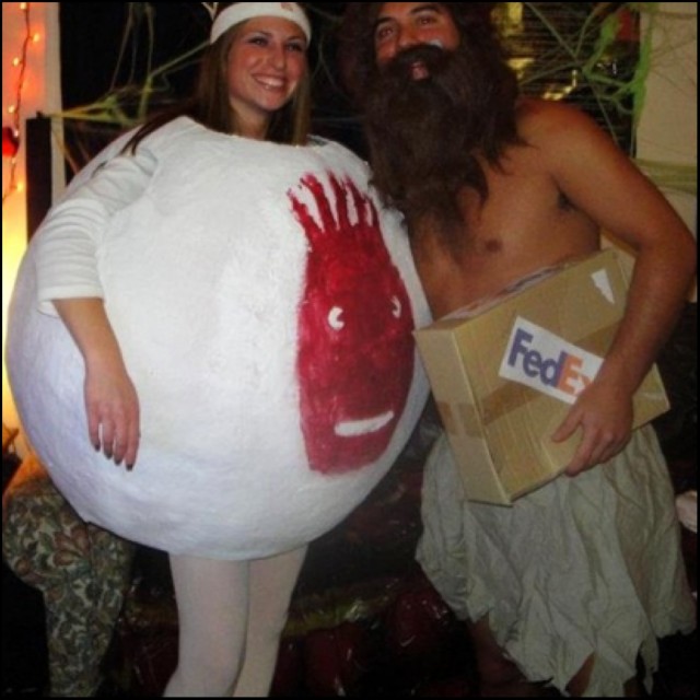 wilson tom hanks Halloween-costumes-ideas-for-couples-funny