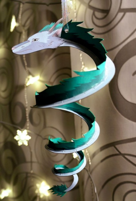Dragon Haku Spirited Away Ornament