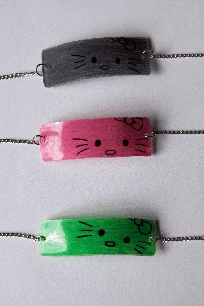 Hello Kitty Shrinky-Dink Bracelet