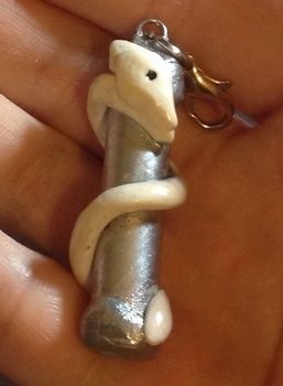 Pipe Fox Charm