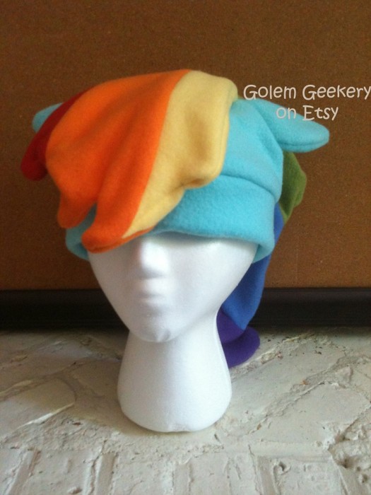 Rainbow Dash Fleece Hat