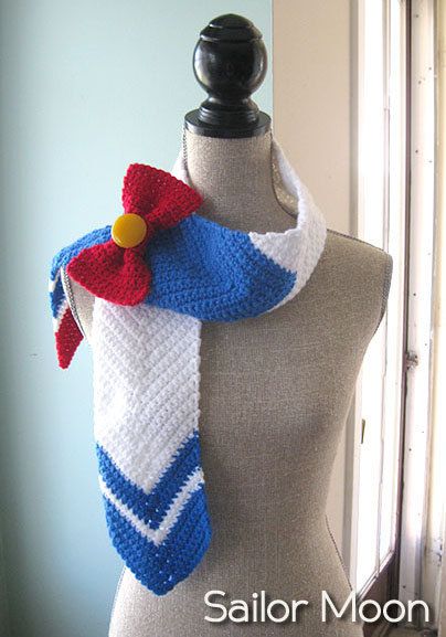 Sailor Moon & Super Sailor Moon Inspired Scarf