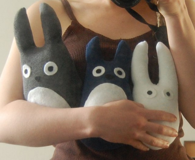 Totoro manga doll