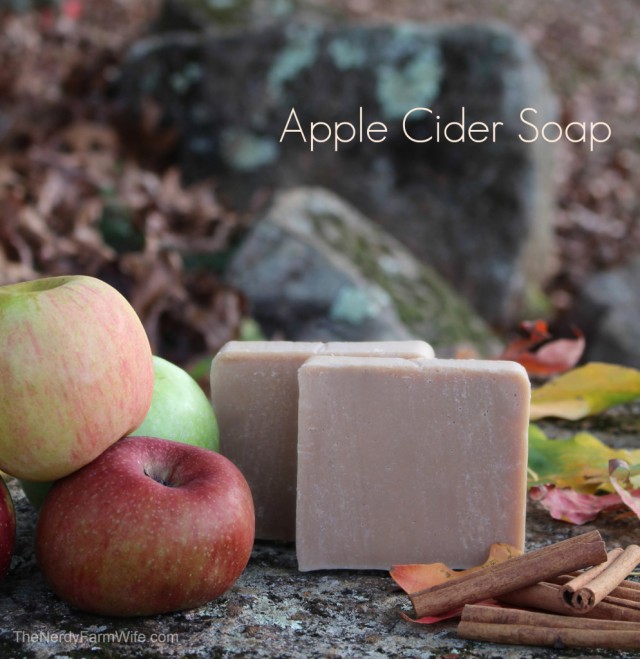 Apple-Cider-Soap-994x1024 thenerdyfarmwife