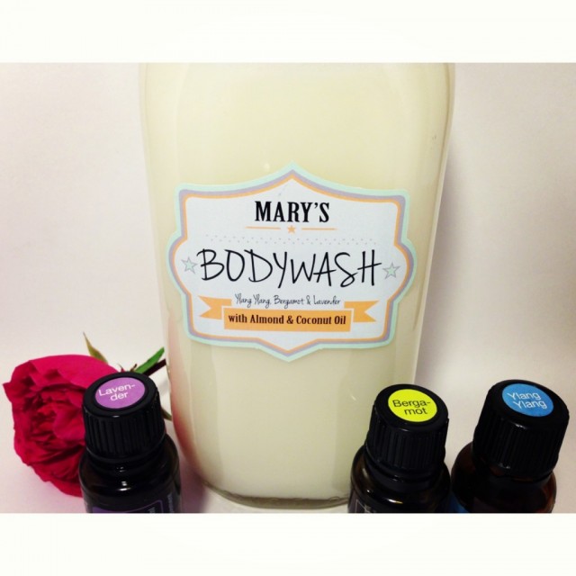 DIY Chemical free body wash Mary Crimmins