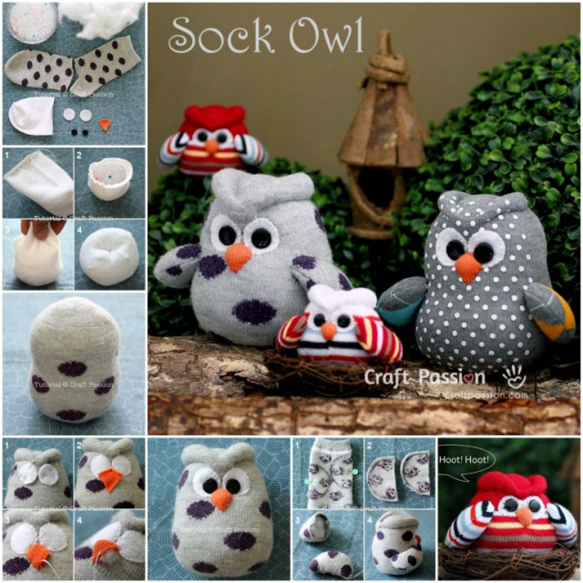 DIY-Sock-Owls-