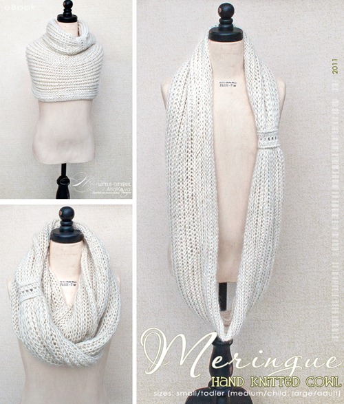 Meringue scarf MyLittleCityGirl