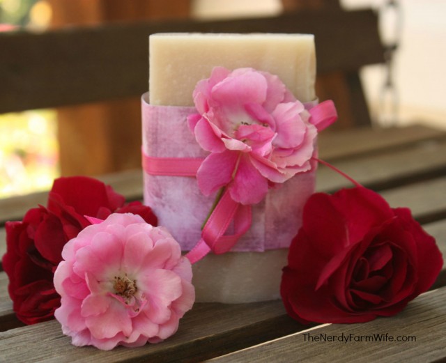 Rosa-Rugosa-Handmade-Soap-Recipe thenerdyfarmwife