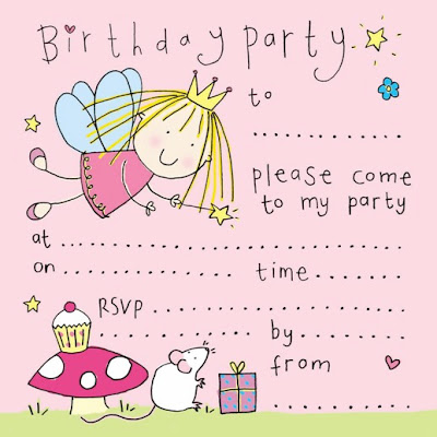 cute fairy party invitation freeprintabletemplate blogspot