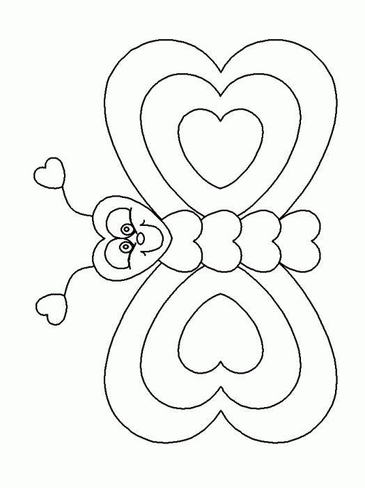 heartbutterfly-valentines-coloring-pages coloringpagebook
