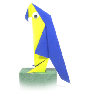 origami-parrot-traditional