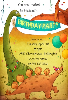 pDinosaurs-birthday-party greetingsisland
