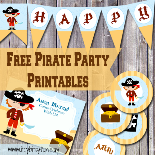 pirate invitations itsy bitsy fun