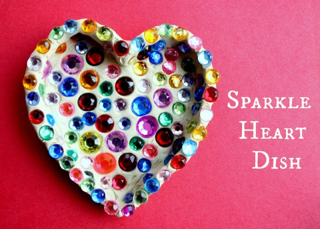 sparkle heart dish funinaustin