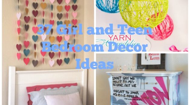 37 Girl Teen Bedroom Decor ideas