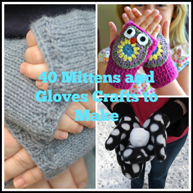 40 Mittens Gloves DIY to Make
