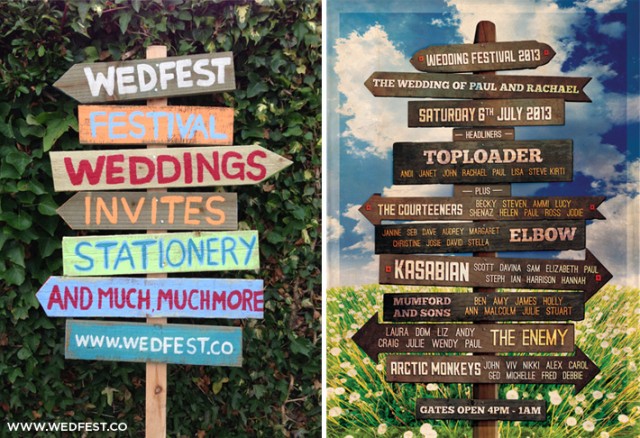 festival-wedding-vintage-wooden-sign