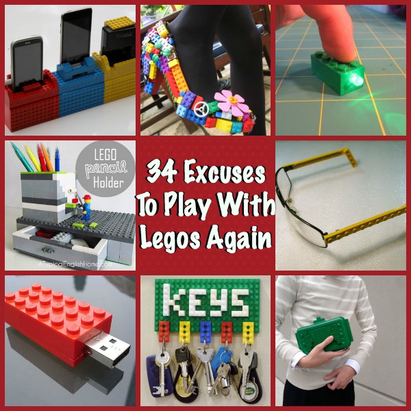 34 Excuses to play with Legos Again