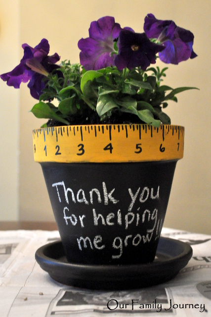 Teacher Thank You Flowerpot