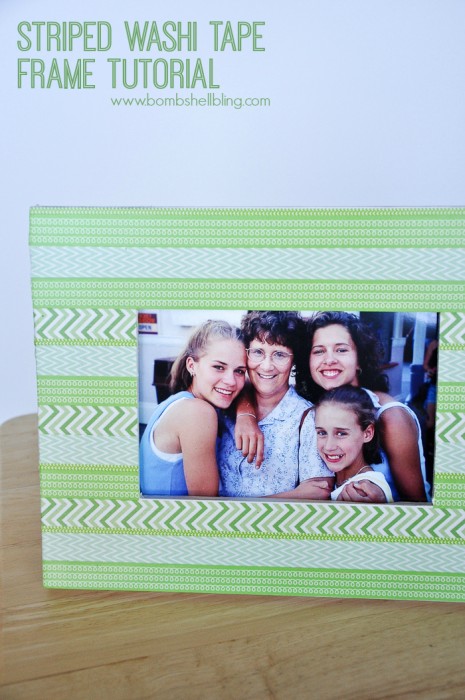 Striped-Washi-Tape-Frame-Tutorial