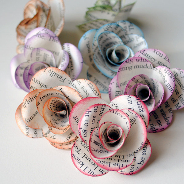 Book-Paper-Flowers