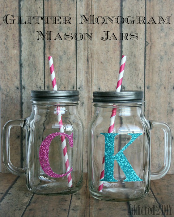 Glitter-Monogram-Mason-Jars
