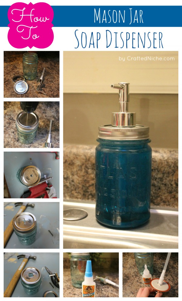 Mason Jar Soap Dispenser