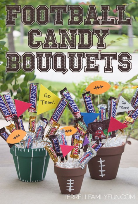 diy-football-candy-bouquets