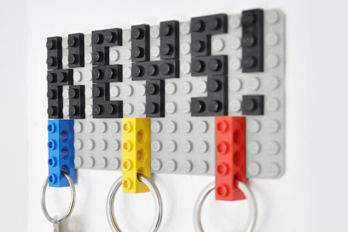 LEGO-Key-holder-rack-1