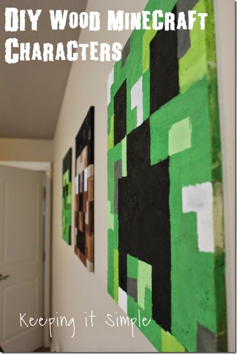 40 Minecraft DIY Crafts & Party Ideas