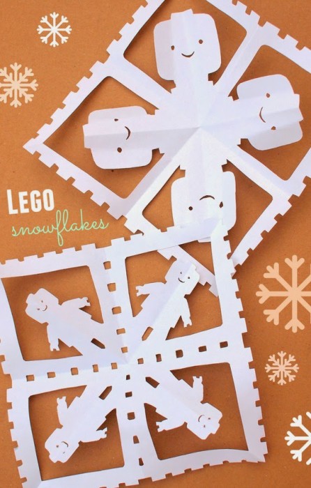 Lego snowflakes header