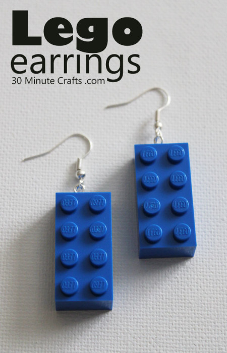 Make-your-own-earrings-from-Lego-blocks