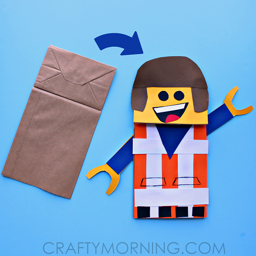 paper-bag-lego-man-puppet-craft-for-kids-